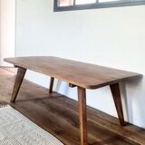 Solid wood coffee table