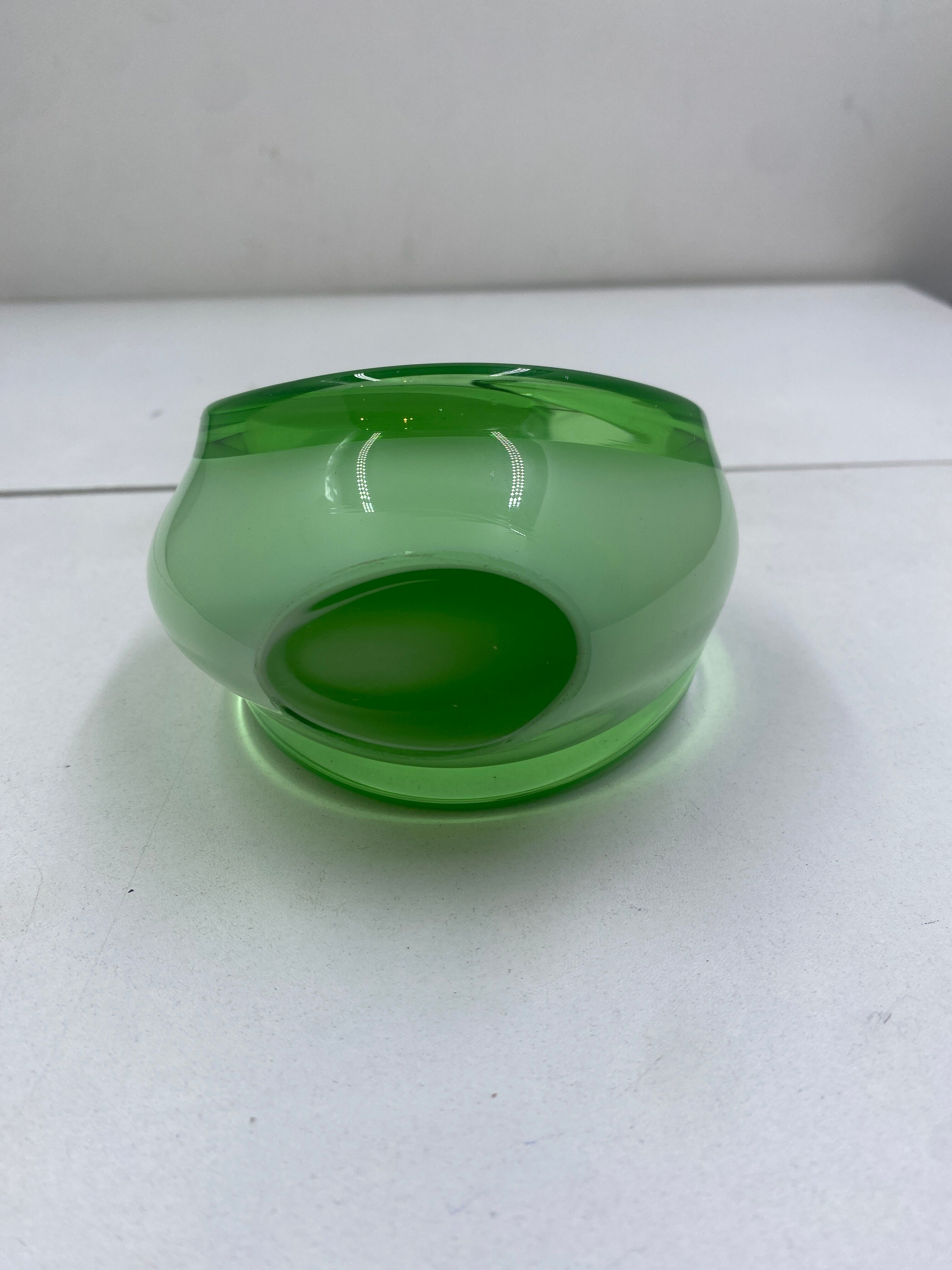 Art nouveau style glass subject