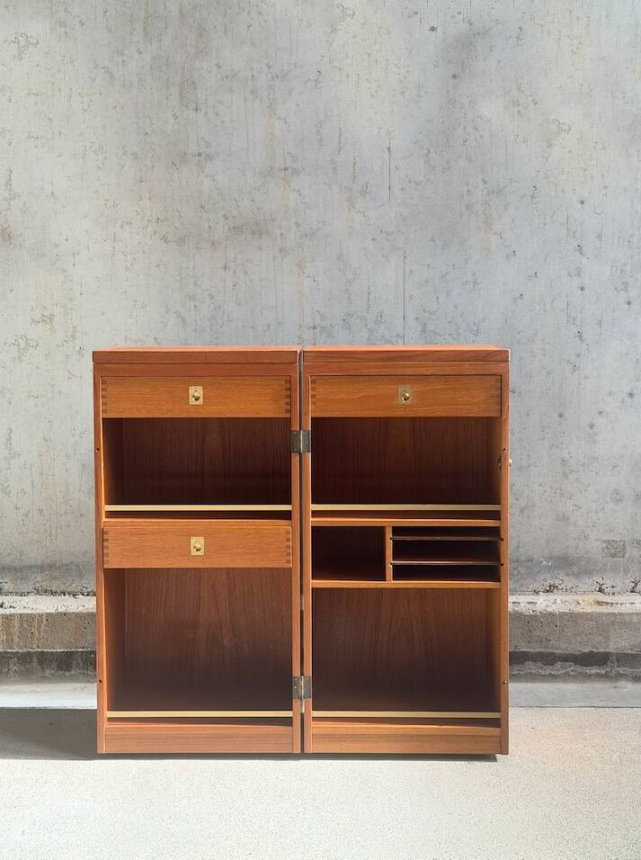Captain's bar by Reno Wahl Iversen for Dyrlund, Denmark 60's