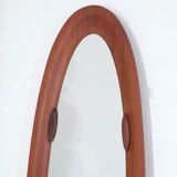 Wooden mirror, Italy - 1960s
