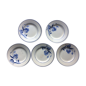 lot de 5 assiettes Alberic