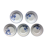 Lot of 5 plates Alberic Gien
