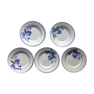 Lot of 5 plates Alberic Gien