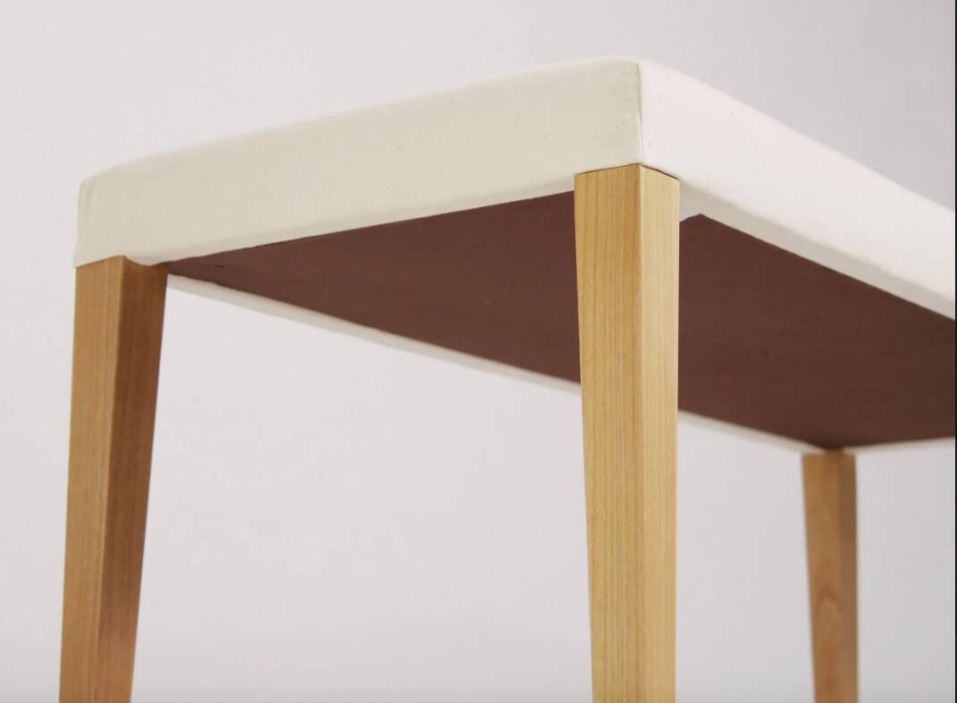 Compact bench with removable cover