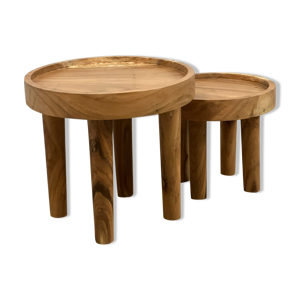 Ensemble de 2 tables