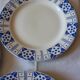 Lot 4 plates Saint Aubin Digoin Sarreguemines