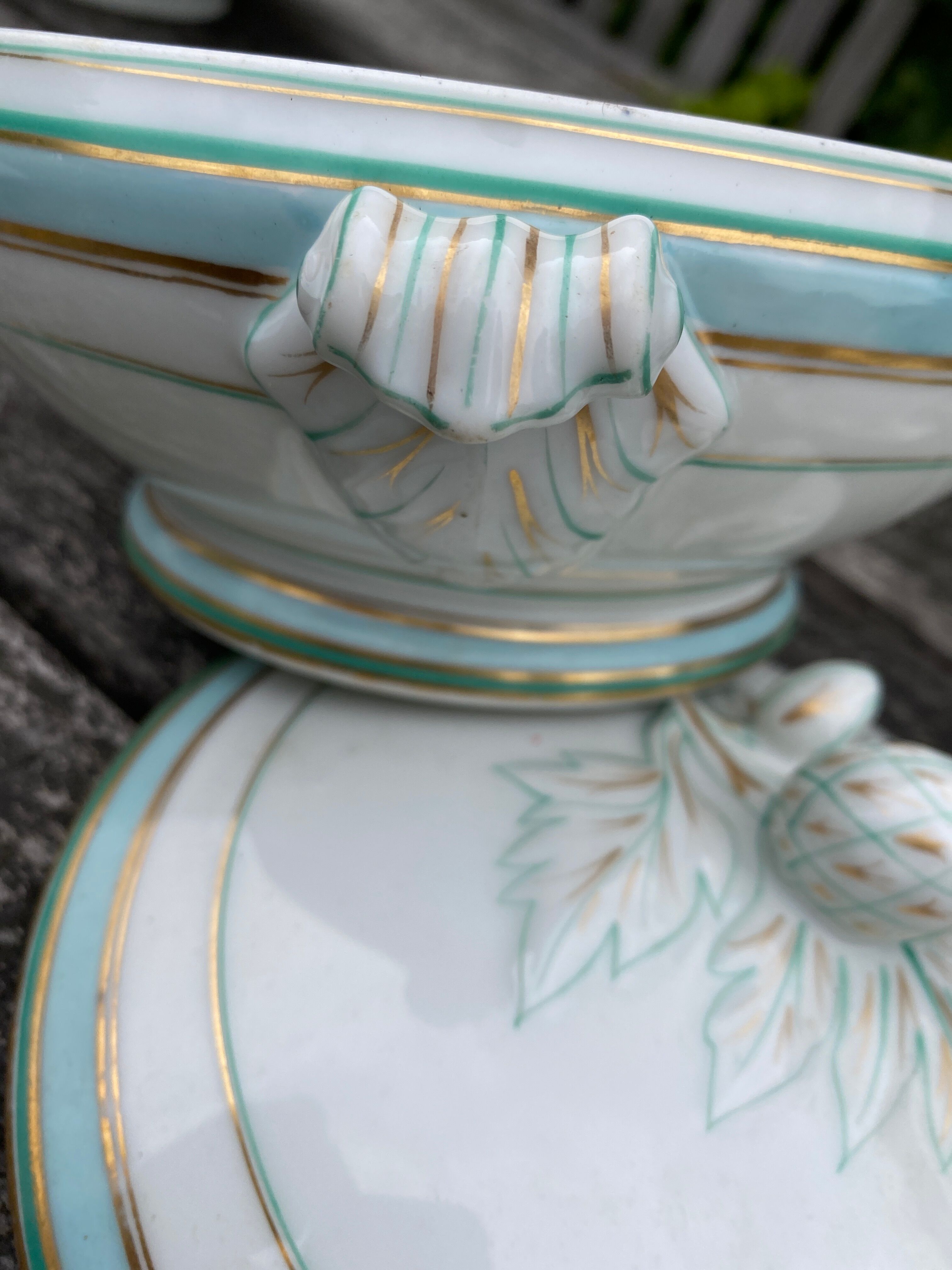 Soupière porcelaine vintage