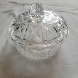 Small candy maker in chiseled glass reims France