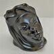 Anthropomorphic ceramic ashtray with woman's figure design 60s