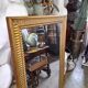 Miror rectangulaire en bois doré 1950 - 143x41cm