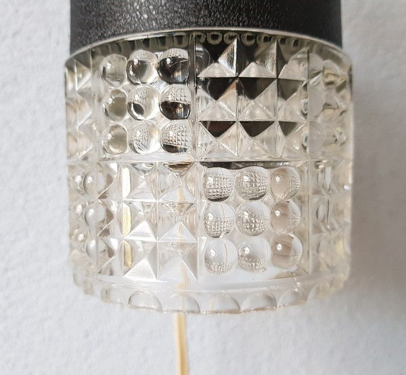 Table lamp tripod vintage Danish design, 1960