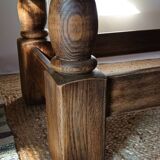 Vintage solid oak coffee table