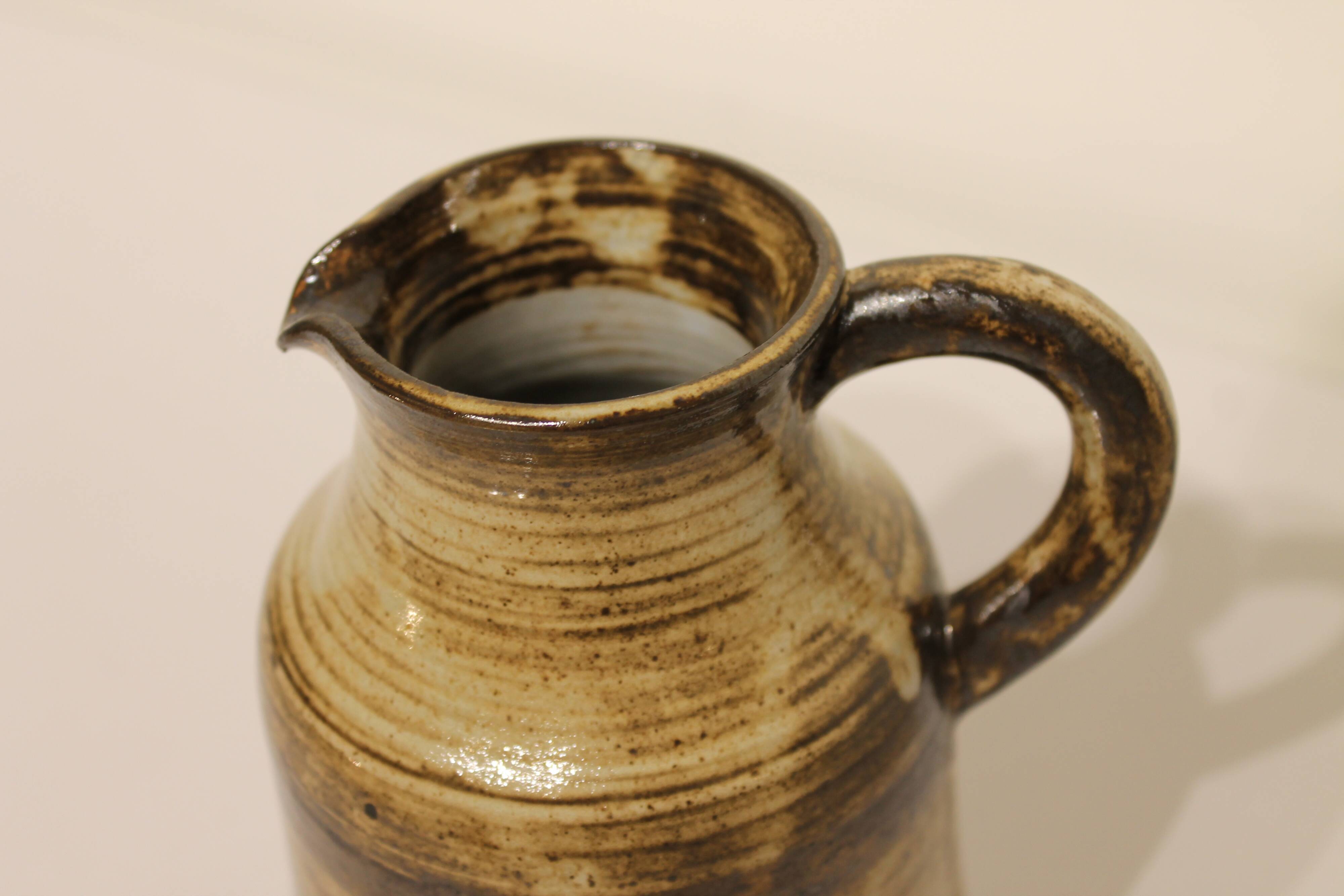 Vintage Jacques Pouchain pitcher