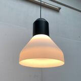 Minimalist bell-shaped pendant lamp in metal and glass, Italian by Sebastian Herkner for Classicon.