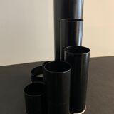 Office organizer wears black metal pencils Deyhle Germany 1970