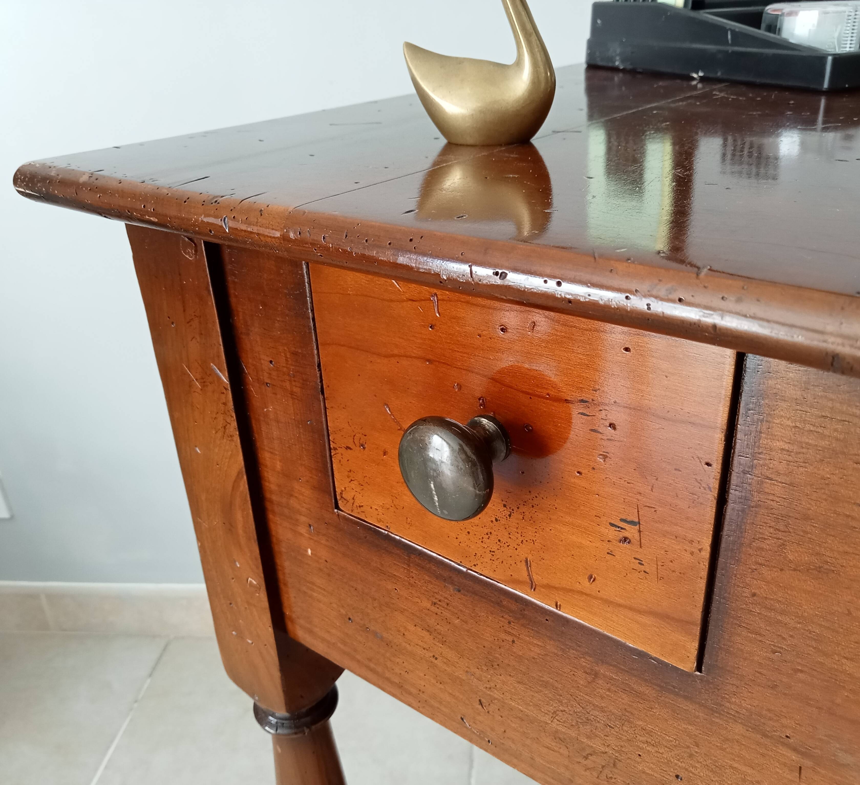 Vintage mahogany side table 50s