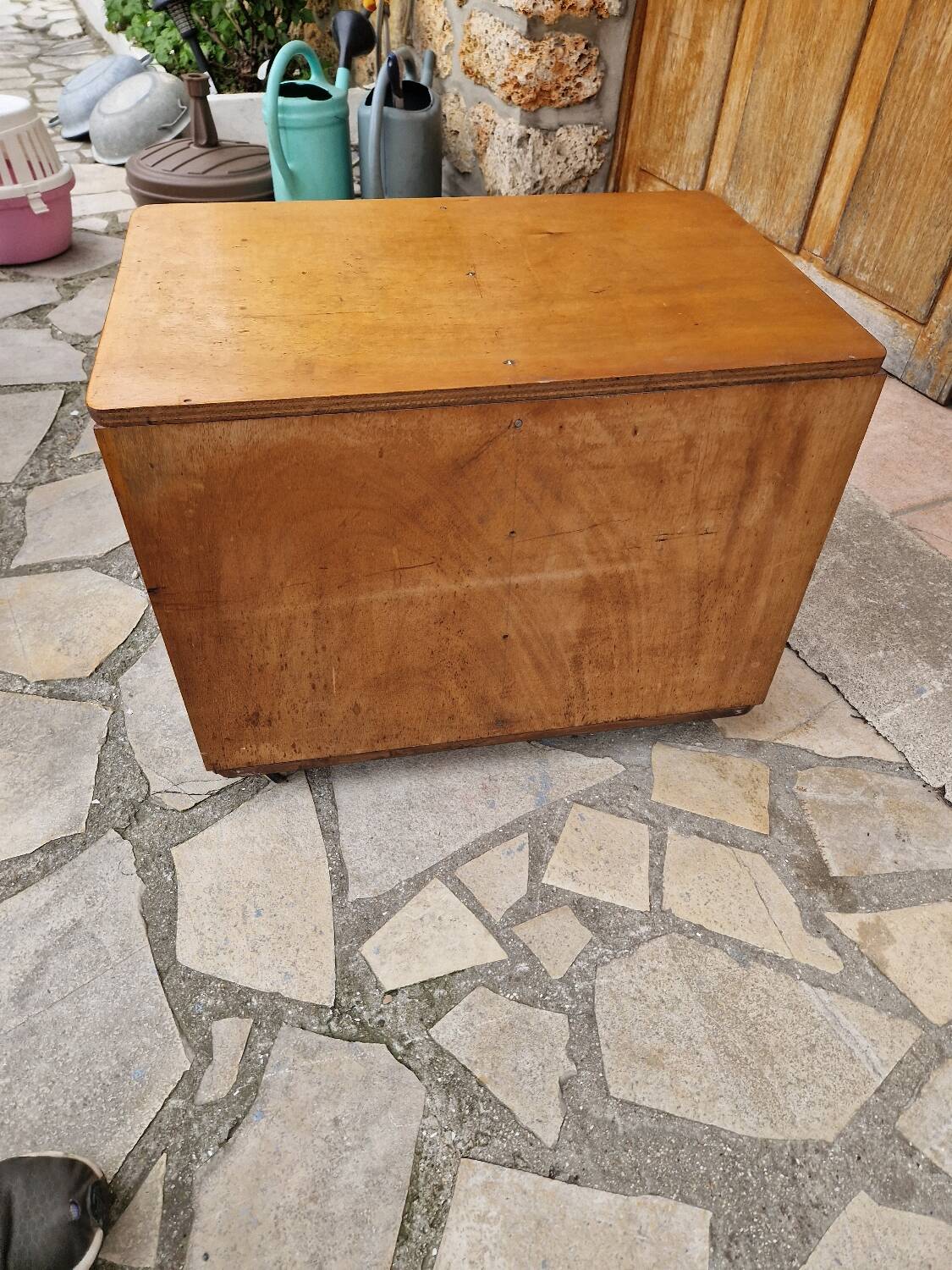 Meuble hifi vinyle vintage