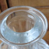 2 feet of crystal lamps signed bayel bamboo model