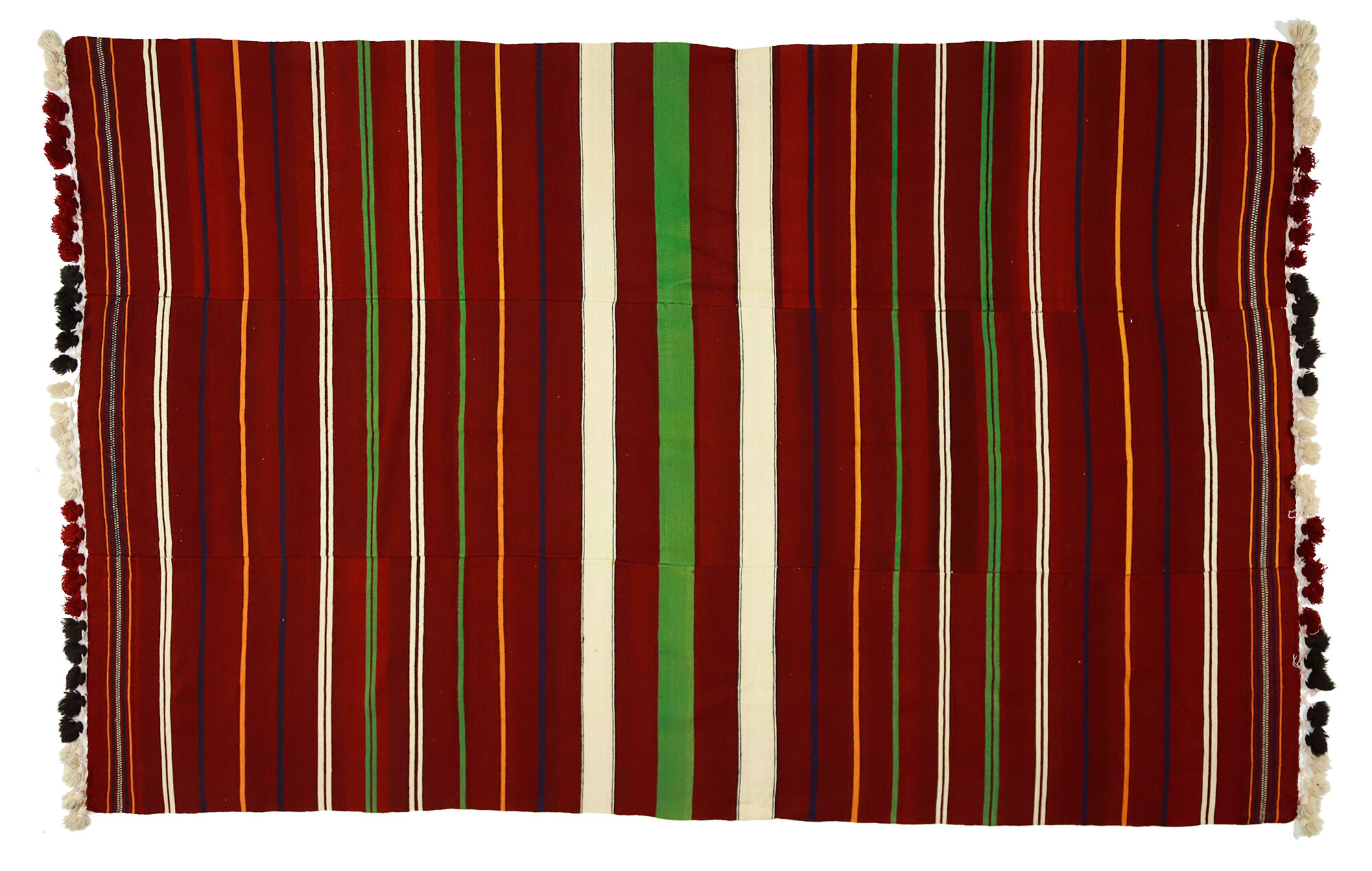 Anatolian handmade kilim rug 280 cm x 182 cm