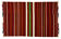 Anatolian handmade kilim rug 280 cm x 182 cm