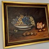 Nature morte huile sur toile