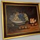 Nature morte huile sur toile