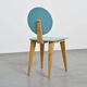 Ensemble bureau et chaise par André Sornay, Sornay Meubles Lyon 1955