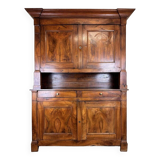 Buffet Deux Corps Empire period walnut and oak