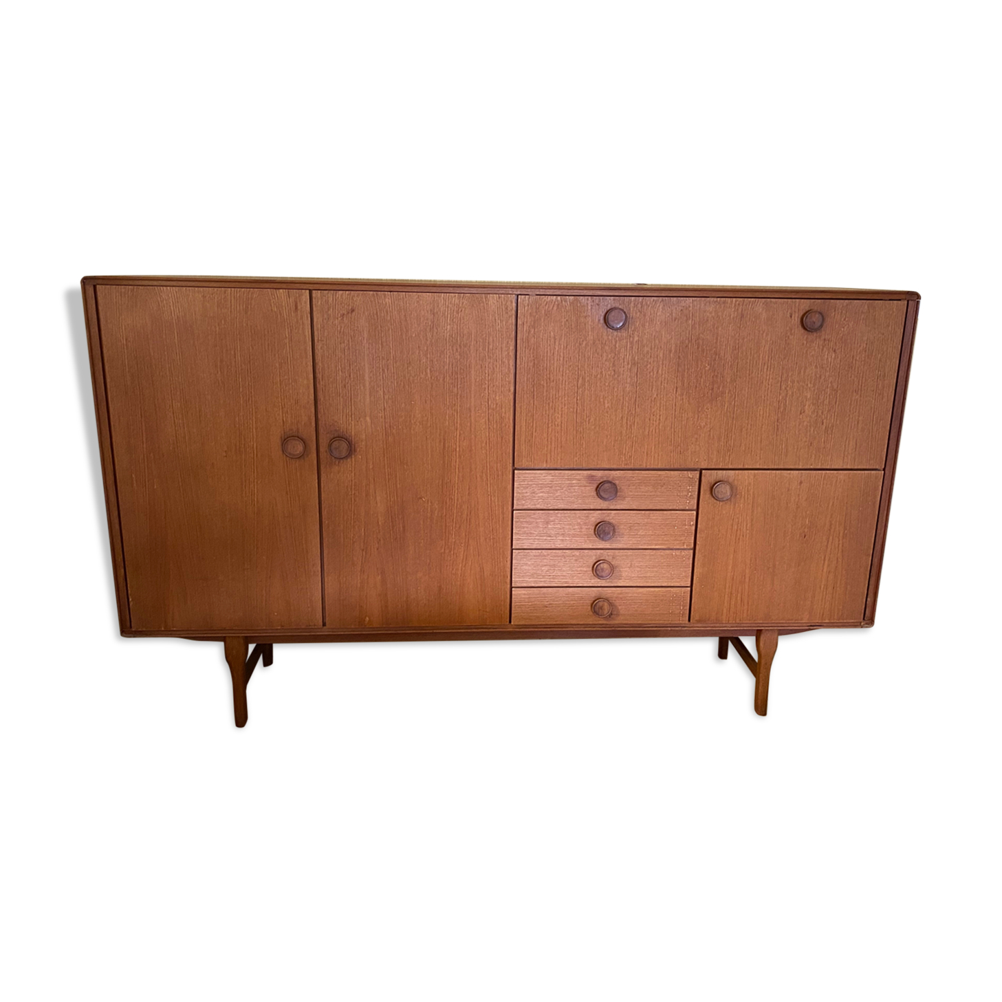 Teak buffet in Scandinavian style 1960
