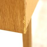 Low oak chest of drawers, Svensk Möbelindustri, Sweden, 1960