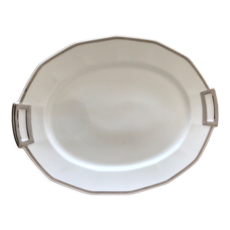 Plat en porcelaine de Limoges