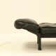 Daybed by Zanotta in black leather