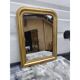 Miroir 19ème bois et stuc doré