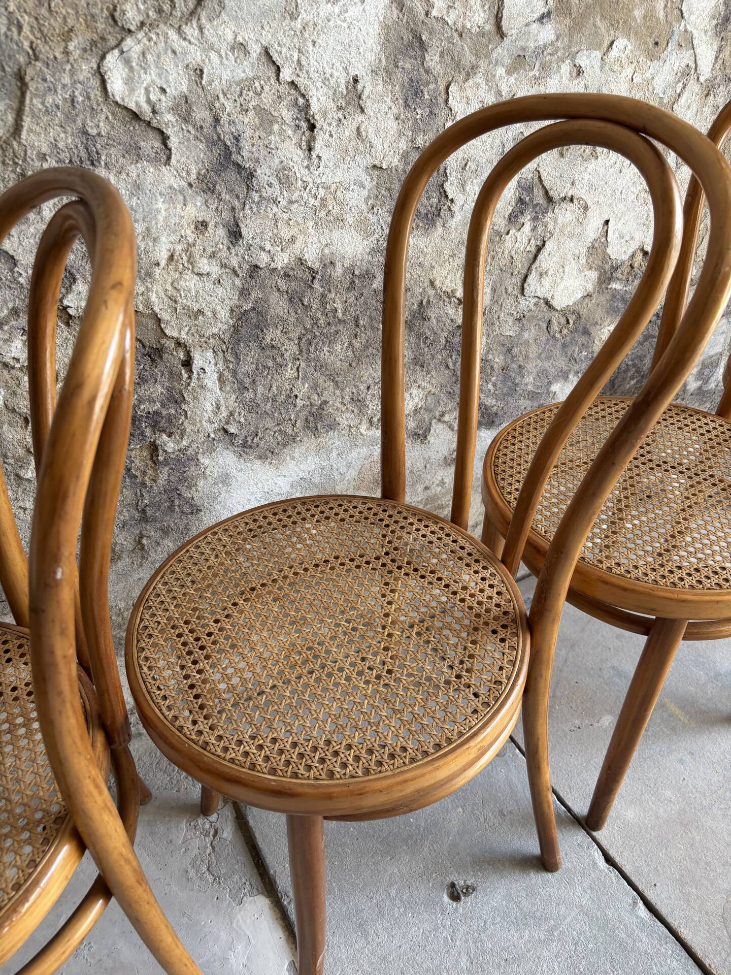 Set of Thonet chairs