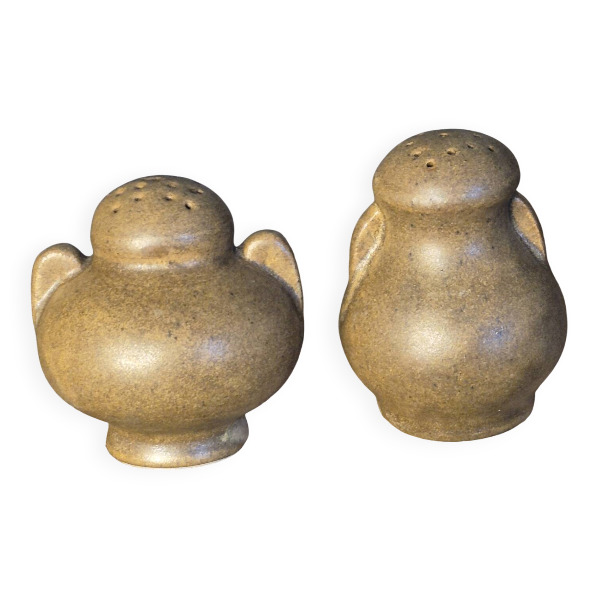 Salt and pepper shaker stoneware
