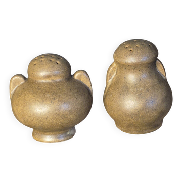 Salière poivrière grès