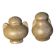 Salt and pepper shaker stoneware