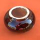 1960s Candy dish / Jewelry box Glazed ceramic