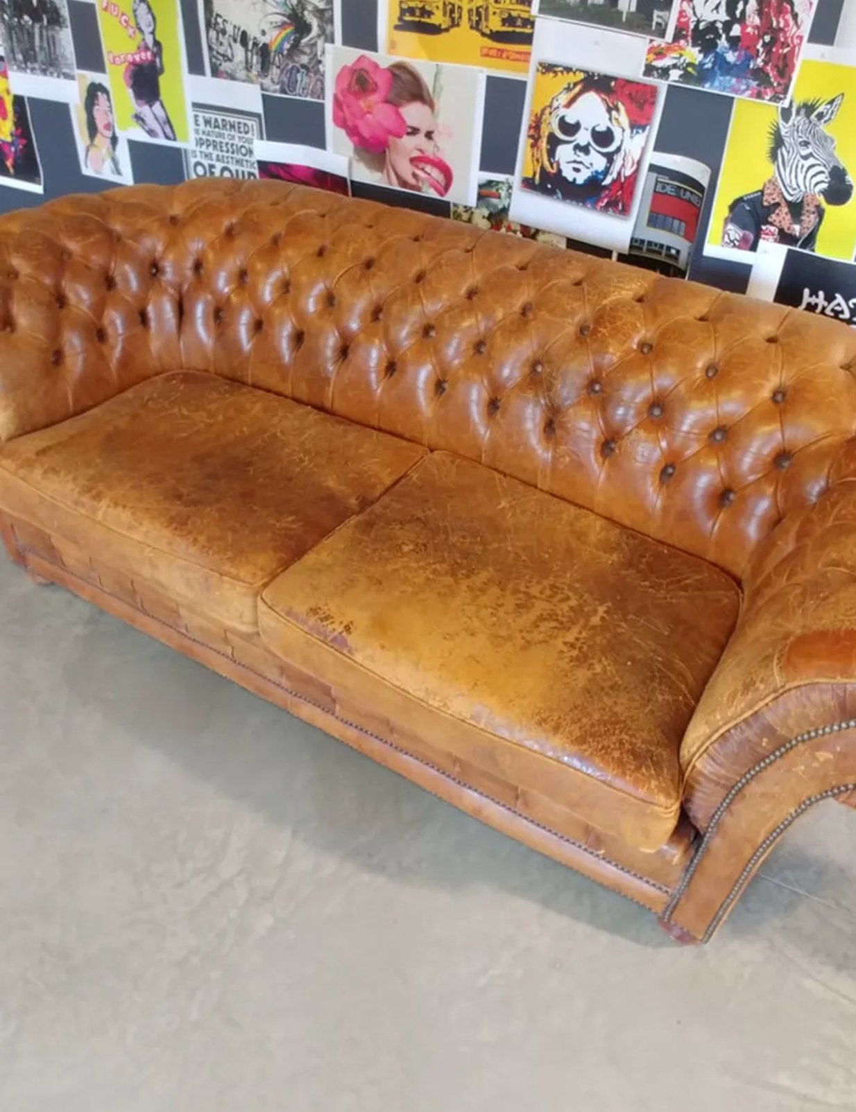 3-seater Chesterfield Sofa