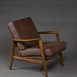Stefan Armchairs from Swarzędzkie Fabryki Mebli, Poland, 1960s, Set of