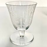 4 Verres en Cristal de Baccarat - Modèle Argentina