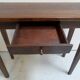 Antique oak sidetable