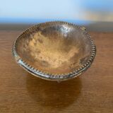 Antique Gilt Bronze Tripod Cup Tray Vintage Decoration #C283