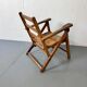 Mid-century wooden foldable children's chair, 1950s