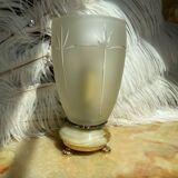 Upcycling table lamp inspired vintage