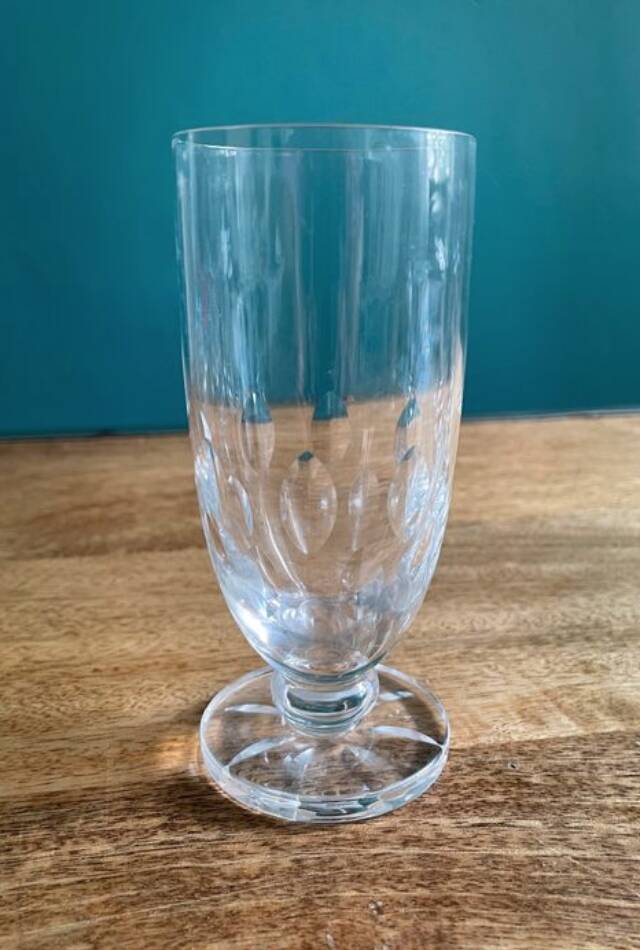 Bocage champagne flute in Lalique crystal