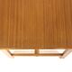 Minimalist teak bench, Sweden, 1960s