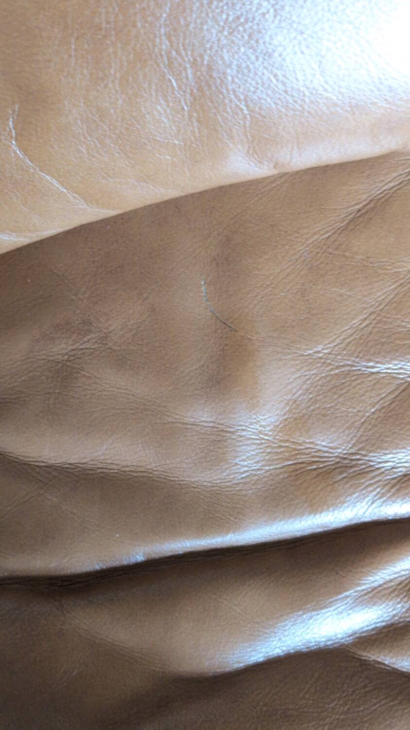 Designer leather sofa