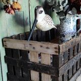 Old wooden crate