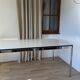 Bureau USM Haller en stratifié gris perle